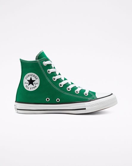 Women's Converse Chuck Taylor All Star Classic High Top Shoes Green / White | AU E6190I